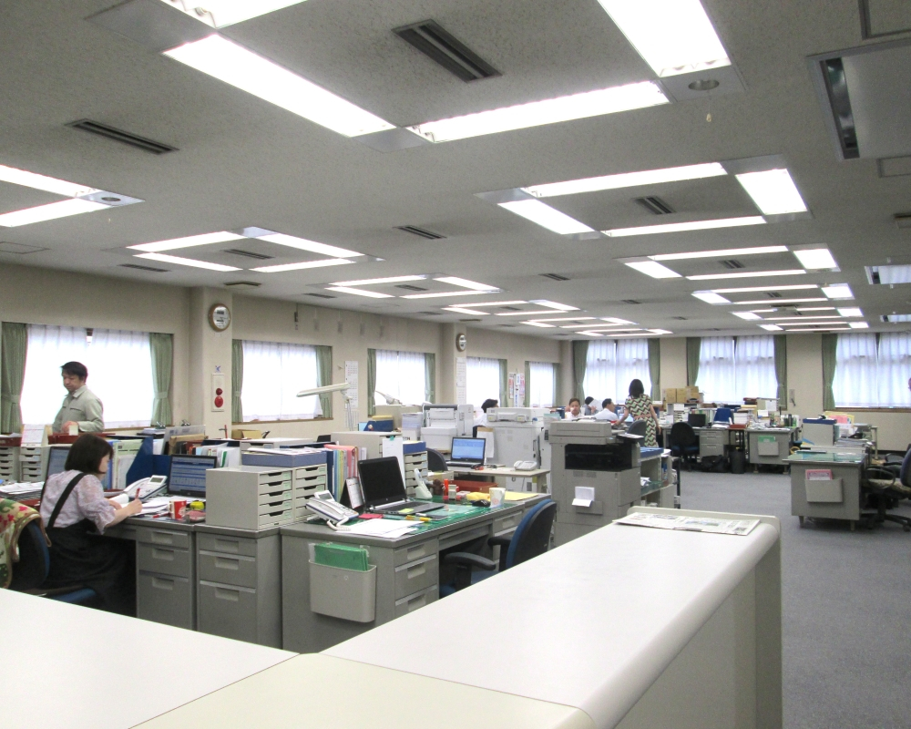 大阪支社フロア風景